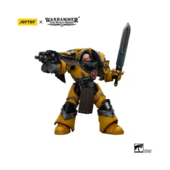 JoyToy Imperial Fists - Legion Cataphractii Terminator Squad - Legion Cataphractii with Power Sword 1/18