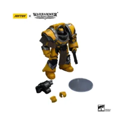JoyToy Imperial Fists - Legion Cataphractii Terminator Squad - Legion Cataphractii with Chainfist 1/18