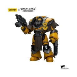 JoyToy Imperial Fists - Legion Cataphractii Terminator Squad - Legion Cataphractii with Chainfist 1/18
