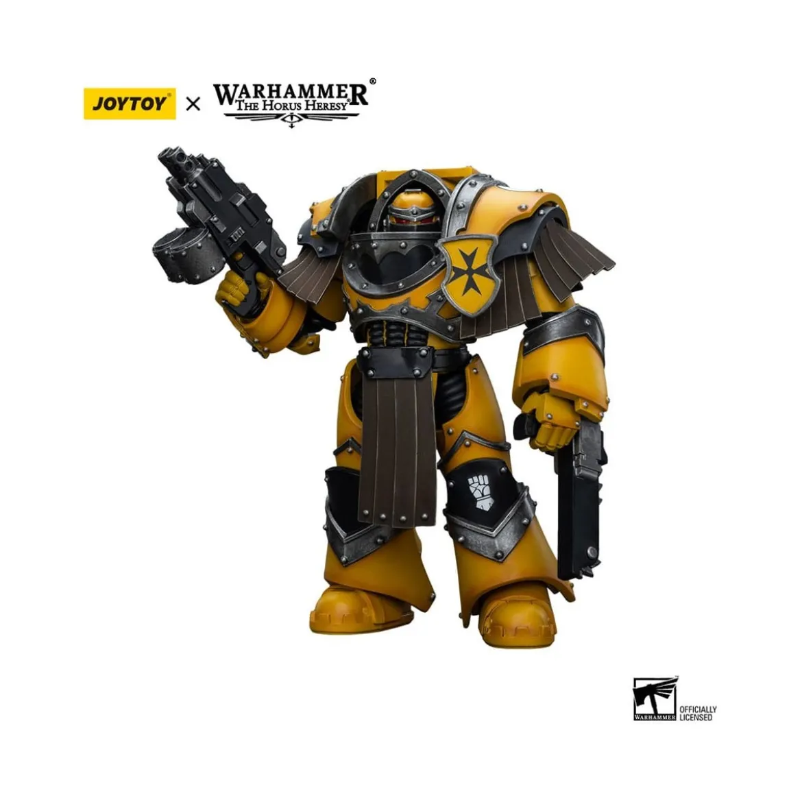 JoyToy Imperial Fists - Legion Cataphractii Terminator Squad - Legion Cataphractii with Chainfist 1/18