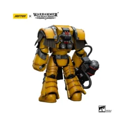 JoyToy Imperial Fists - Legion Cataphractii Terminator Squad - Legion Cataphractii with Heavy Flamer 1/18