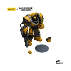 JoyToy Imperial Fists - Legion Cataphractii Terminator Squad - Legion Cataphractii with Heavy Flamer 1/18