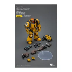 JoyToy - Imperial Fists - Legion MkIII Tactical Squad Sergeant with Power Fist - 1/18 - The Horus Heresy