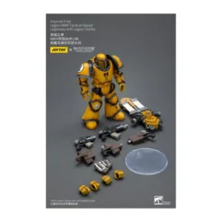 JoyToy - Imperial Fists - Legion MkIII Tactical Squad Legionary with Legion Vexilla - 1/18 - The Horus Heresy
