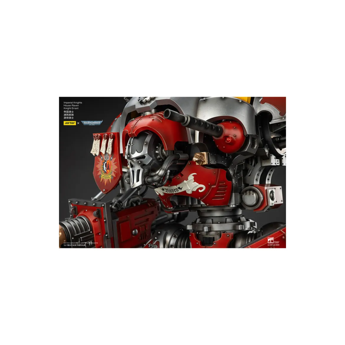 Joytoy - Imperial Knights - House Raven Knight Errant - Warhammer 40000