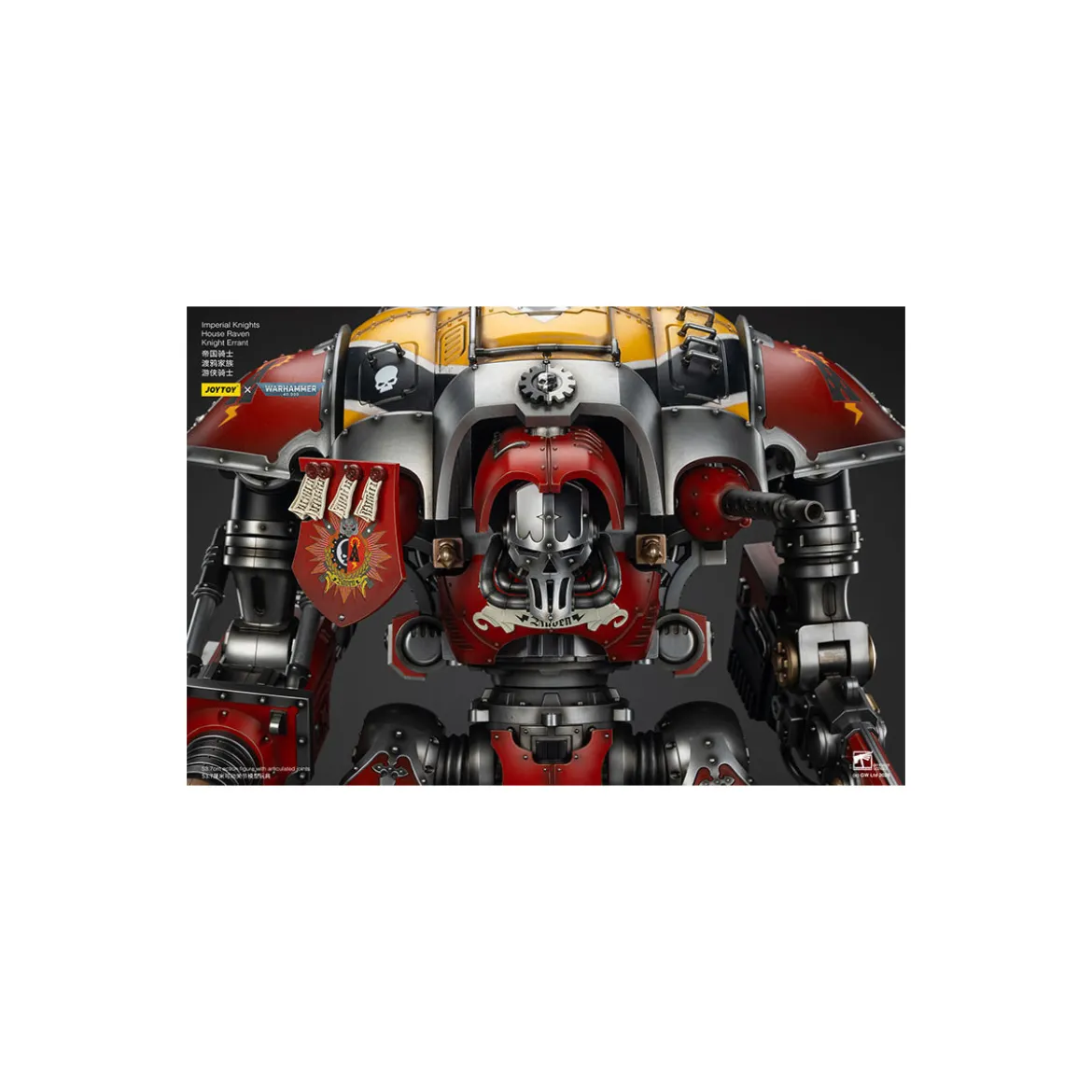 Joytoy - Imperial Knights - House Raven Knight Errant - Warhammer 40000