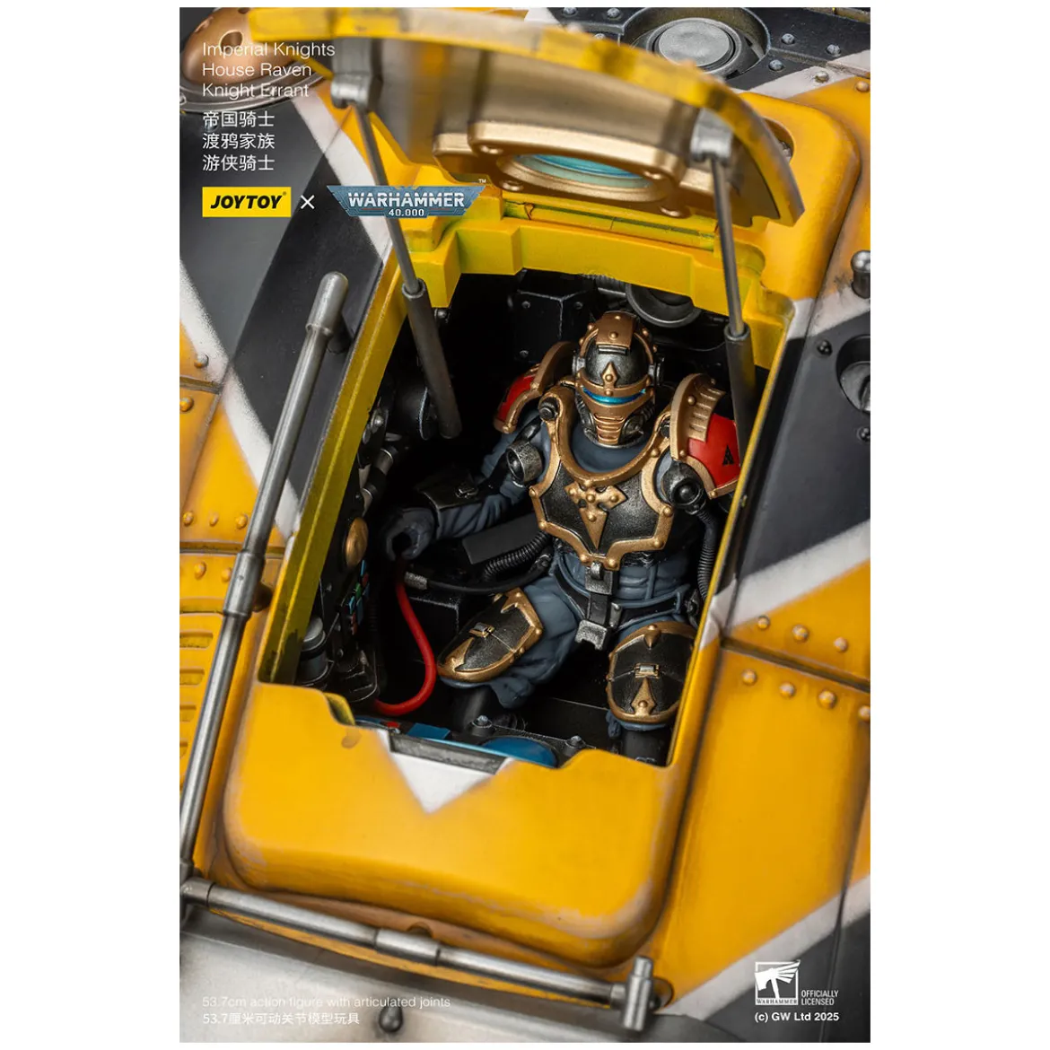 Joytoy - Imperial Knights - House Raven Knight Errant - Warhammer 40000