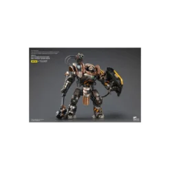 Joytoy - Iron Warriors Iron Circle Domitar-Ferrum Class Battle-automata with Karceri Battle Shield and Graviton Crusher 1/18