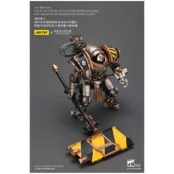 Joytoy - Iron Warriors Iron Circle Domitar-Ferrum Class Battle-automata with Karceri Battle Shield and Graviton Crusher 1/18
