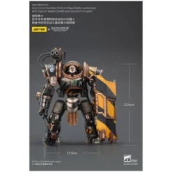 Joytoy - Iron Warriors Iron Circle Domitar-Ferrum Class Battle-automata with Karceri Battle Shield and Graviton Crusher 1/18