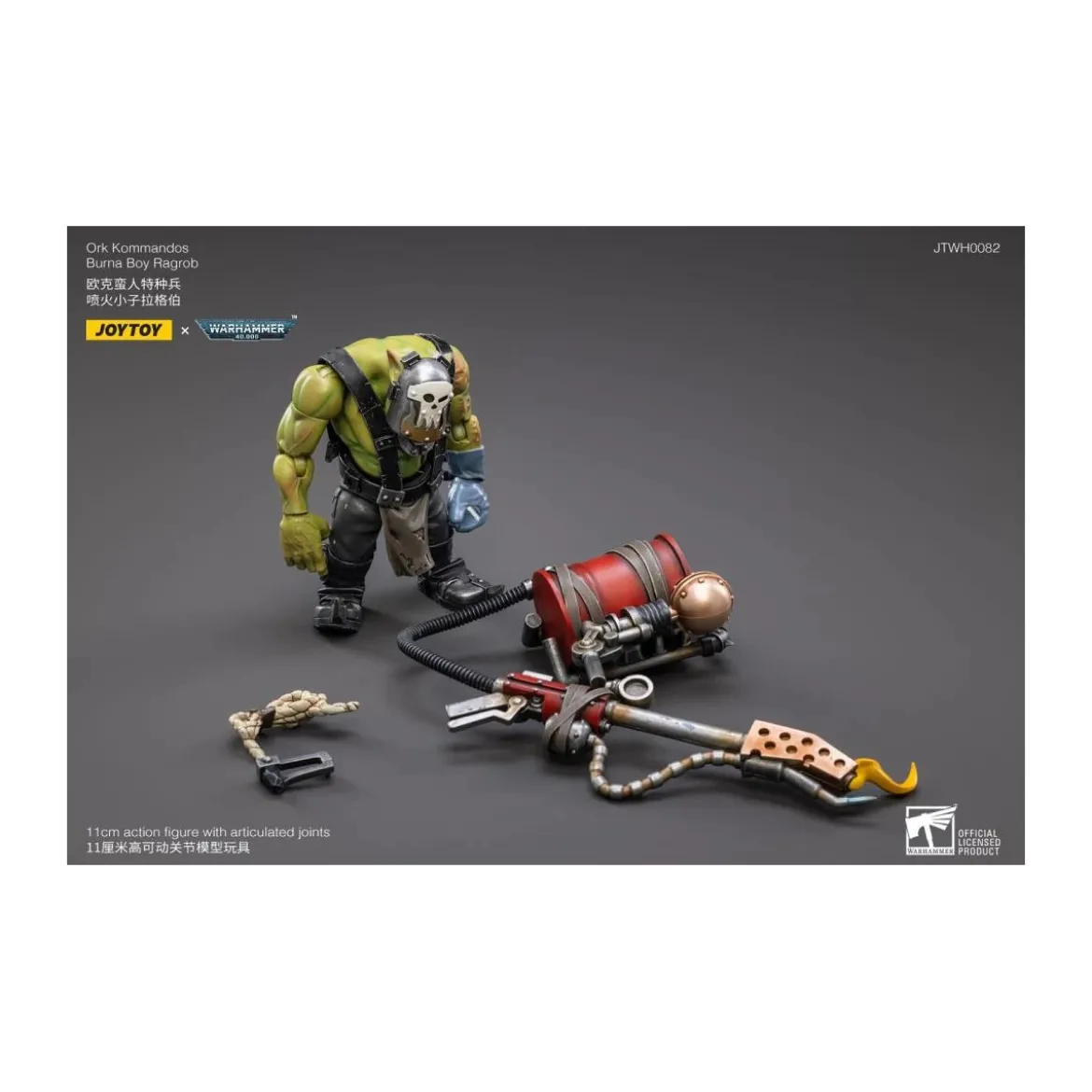 JoyToy Ork Kommandos - Burna Boy Ragrob 1/18 - Warhammer 40K