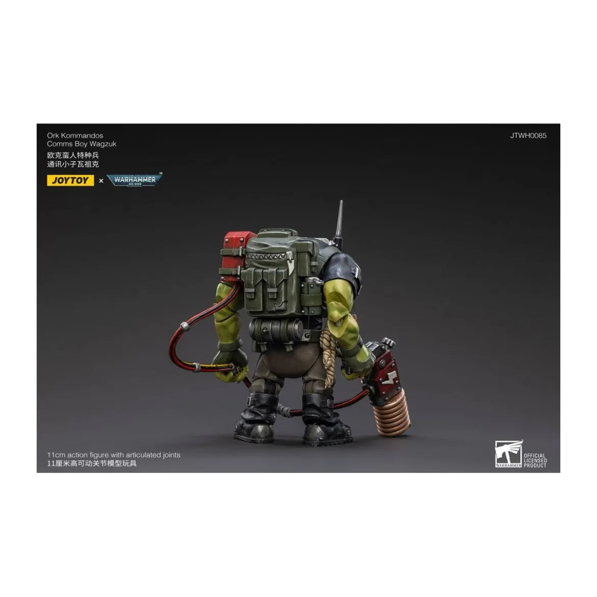 JoyToy Ork Kommandos - Comms Boy Wagzuk 1/18 - Warhammer 40K