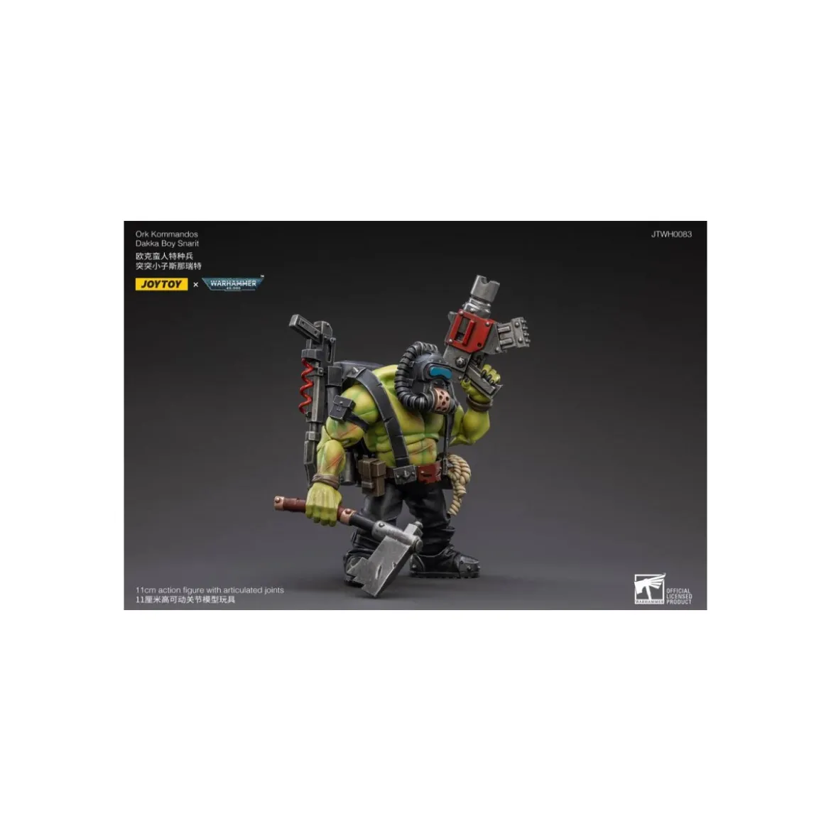 JoyToy Ork Kommandos - Dakka Boy Snarit 1/18 - Warhammer 40K