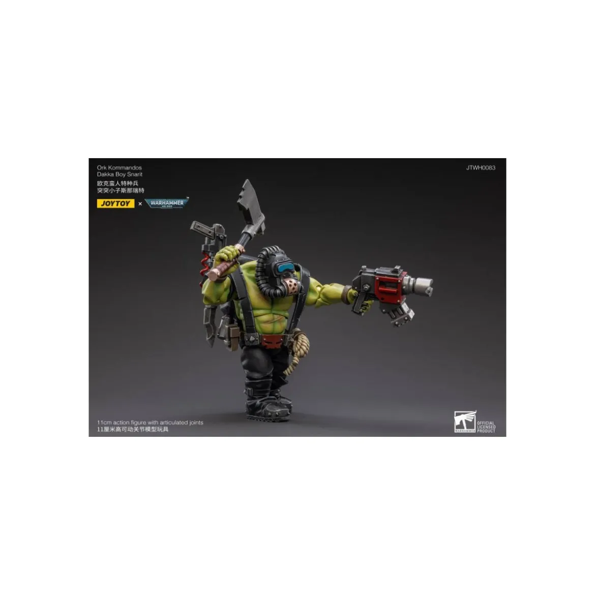 JoyToy Ork Kommandos - Dakka Boy Snarit 1/18 - Warhammer 40K