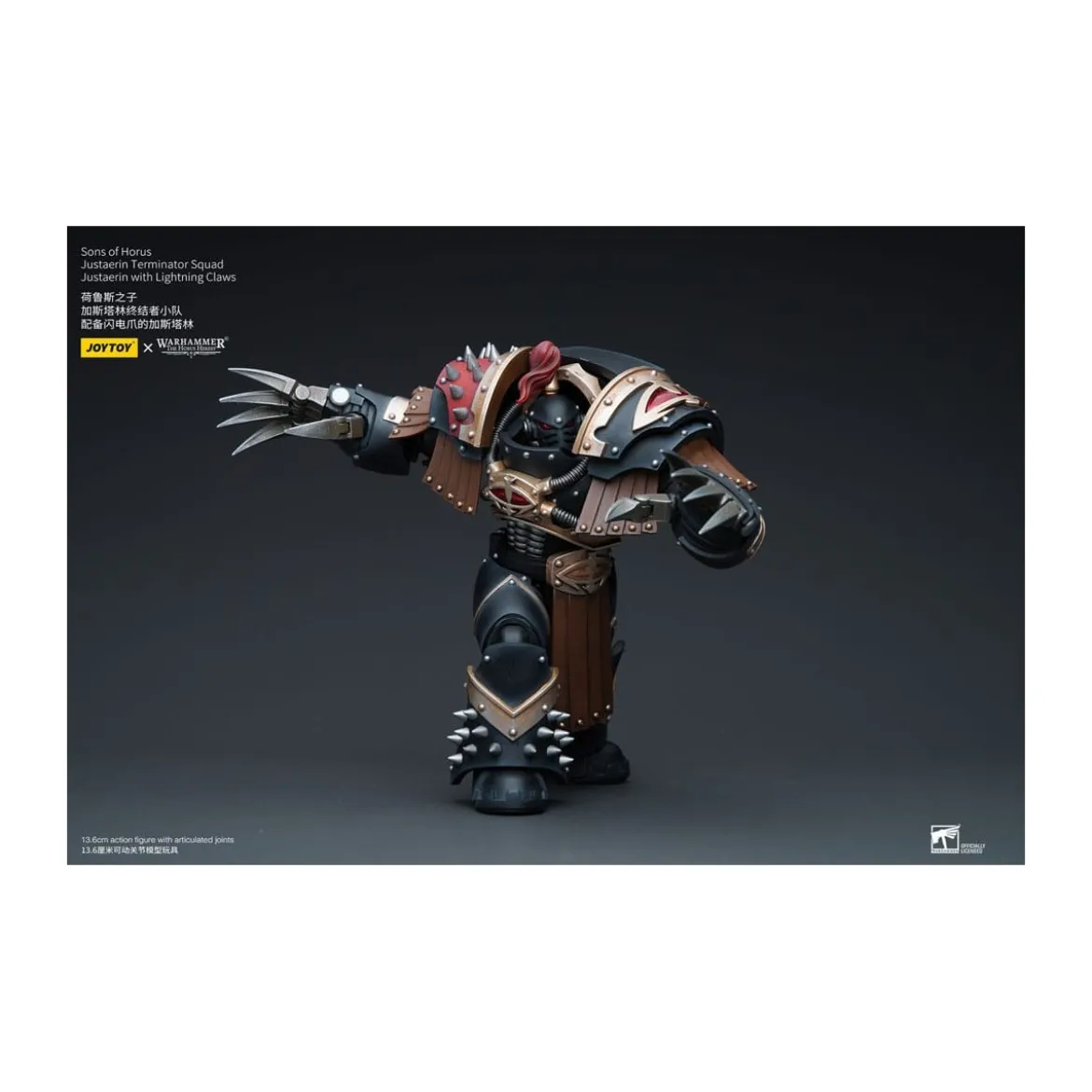 JoyToy - Sons of Horus - Justaerin Terminator Squad - Justaerin with Lightning Claws 1/18 - The Horus Heresy