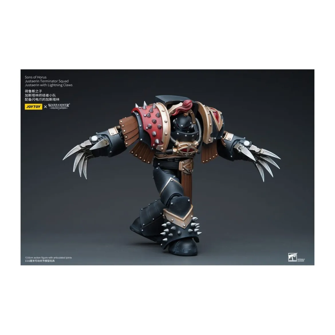 JoyToy - Sons of Horus - Justaerin Terminator Squad - Justaerin with Lightning Claws 1/18 - The Horus Heresy