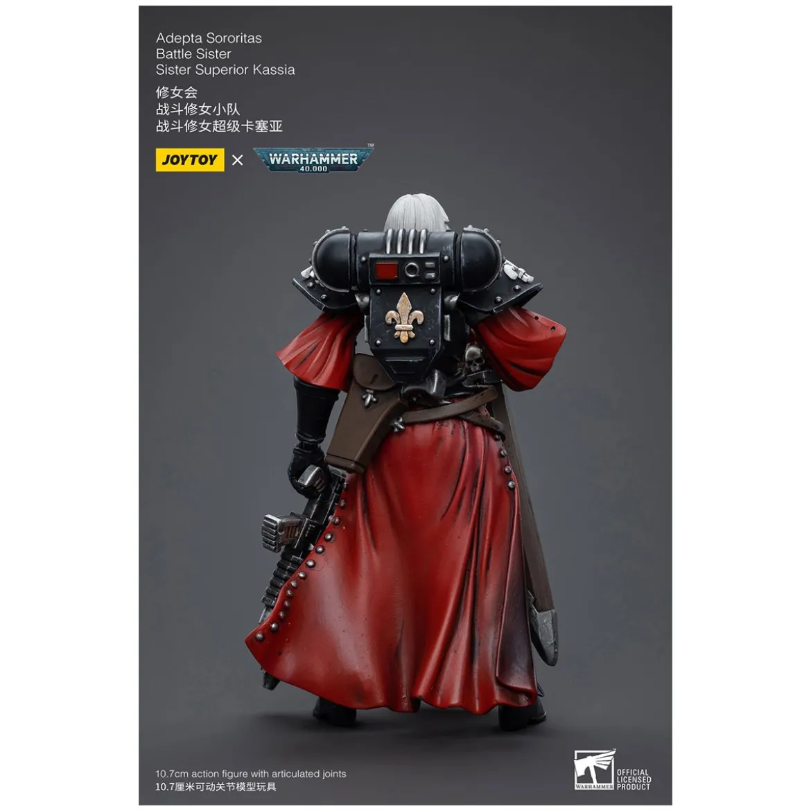 JoyToy Space Marines - Adepta Sororitas Battle Sister - Sister Superior Kassia 1/18 - Warhammer 40K