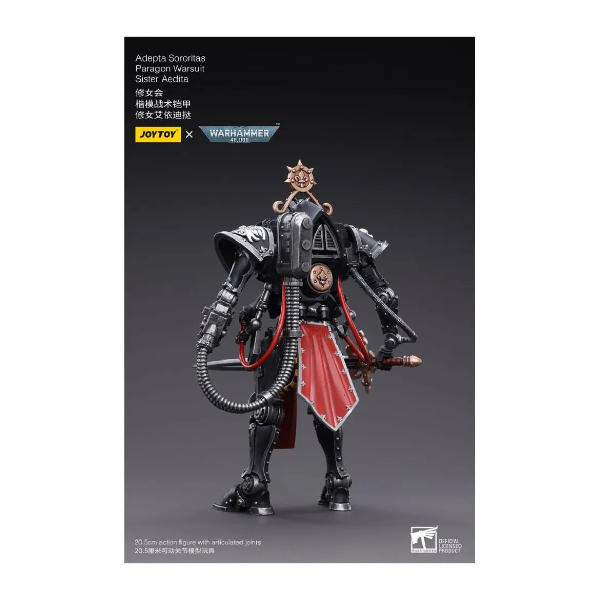 JoyToy Space Marines - Adepta Sororitas - Paragon Warsuit Sister Aedita 1/18 - Warhammer 40K
