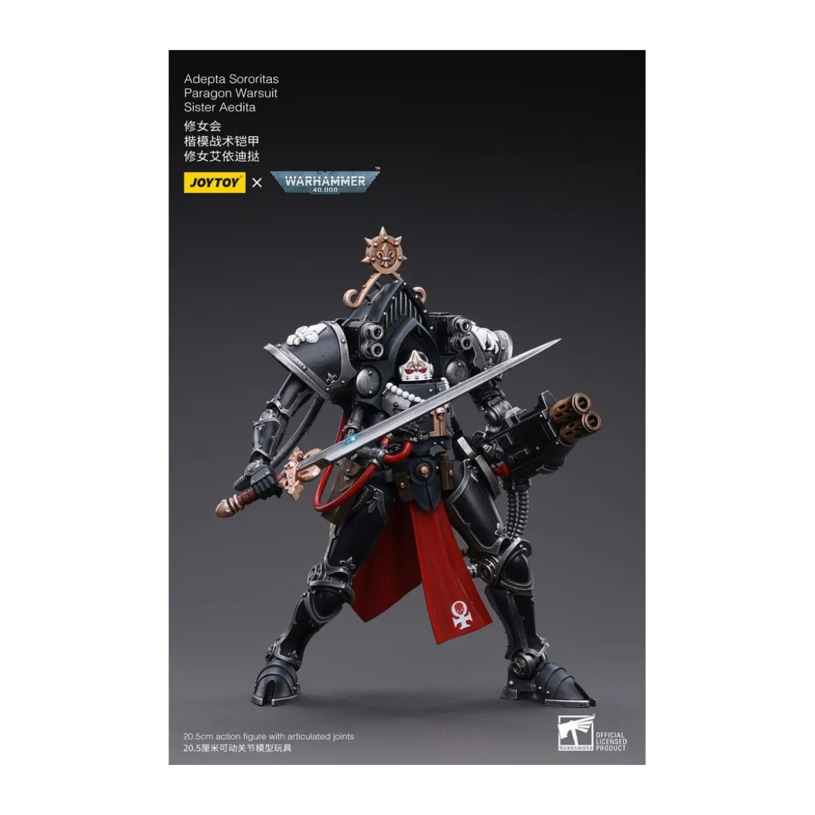JoyToy Space Marines - Adepta Sororitas - Paragon Warsuit Sister Aedita 1/18 - Warhammer 40K
