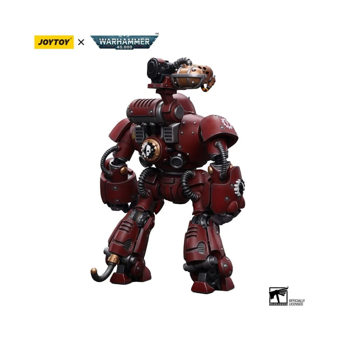 JoyToy Space Marines - Adeptus Mechanicus Kastelan Robot with Incendine Combustor 1/18