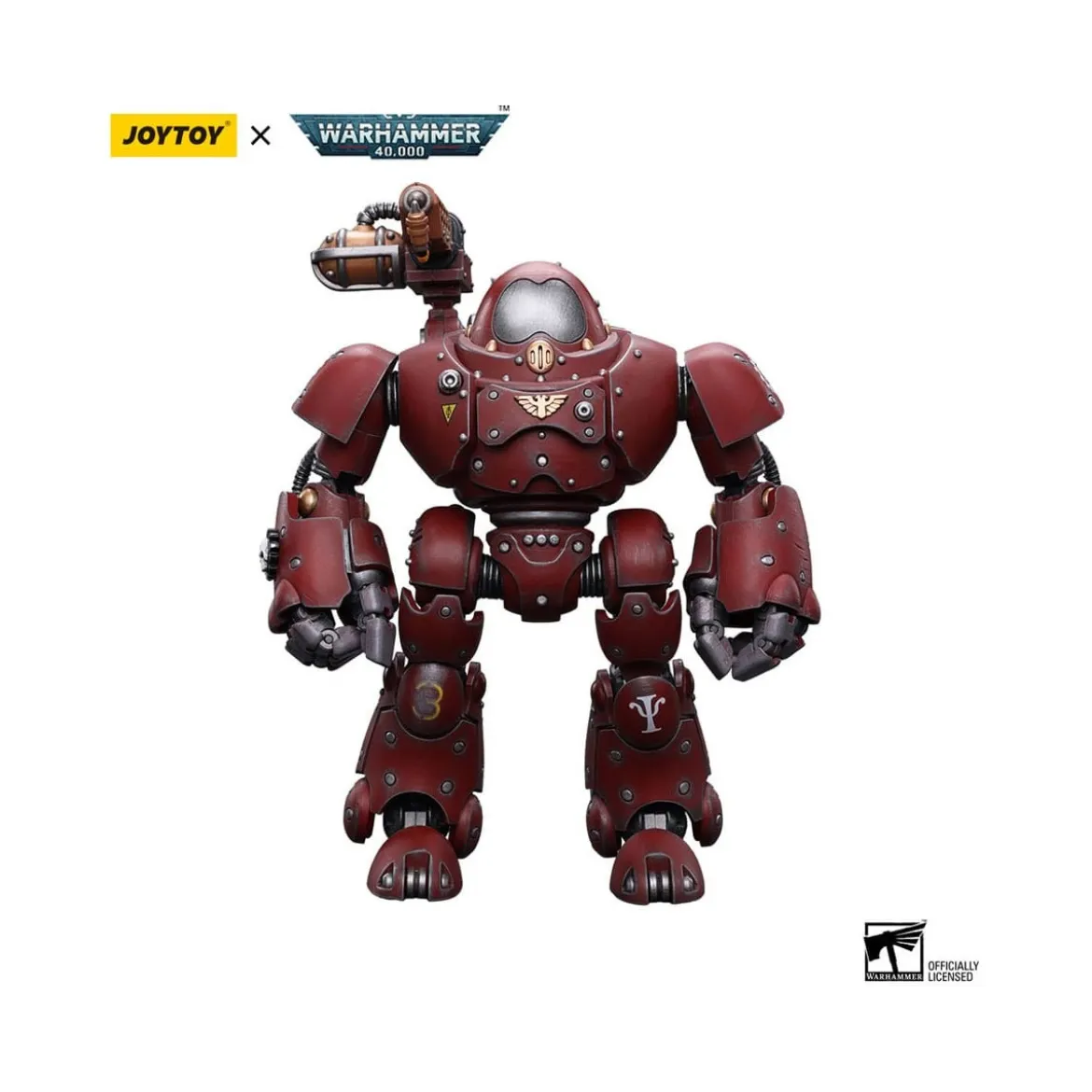 JoyToy Space Marines - Adeptus Mechanicus Kastelan Robot with Incendine Combustor 1/18