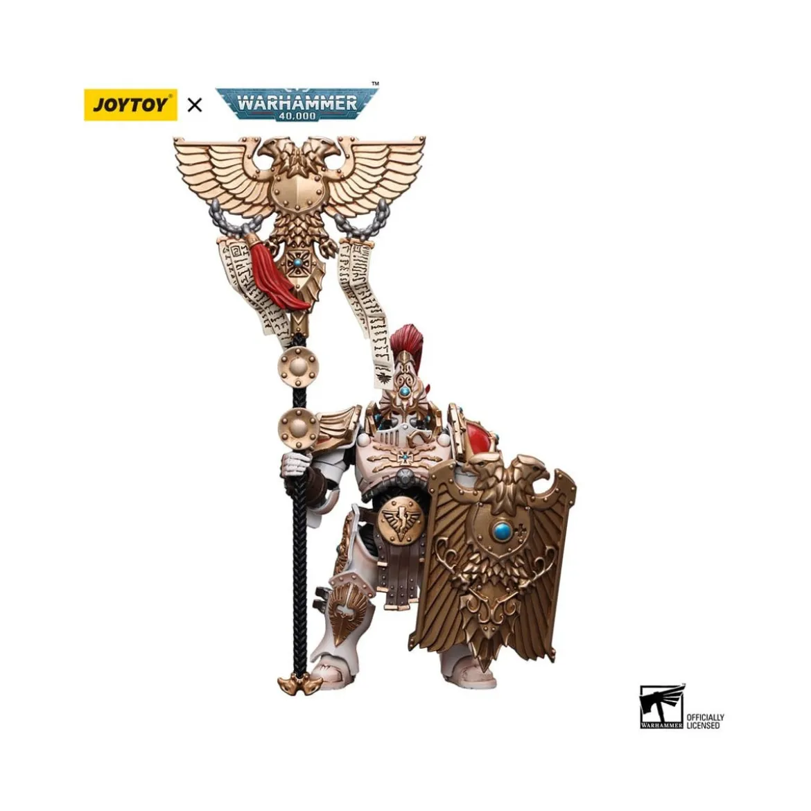 JoyToy Space Marines - Adeptus Custodes Solar Watch - Vexilus Praetor 1/18