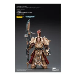 JoyToy Space Marines - Adeptus Custodes Shield-Captain in Allarus Terminator Armour Hydon Seronis 1/18 - Warhammer 40K