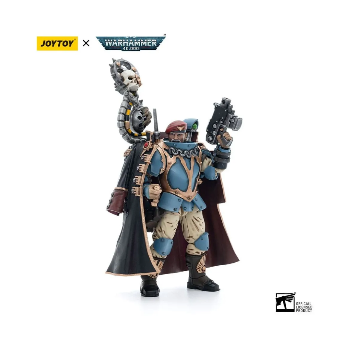 JoyToy Space Marines - Astra Militarum Tempestus - Scions Squad 55Th Kappic Eagles Tempestor Prime 1/18 - Warhammer 40K