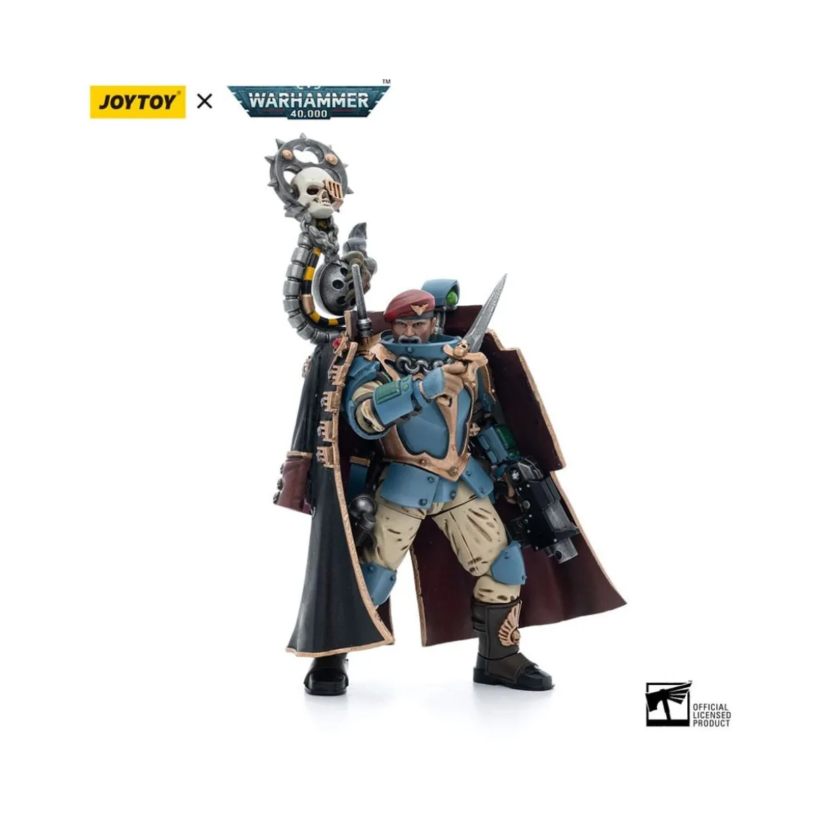 JoyToy Space Marines - Astra Militarum Tempestus - Scions Squad 55Th Kappic Eagles Tempestor Prime 1/18 - Warhammer 40K