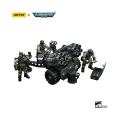 JoyToy Space Marines - Astra Militarum - Ordnance Team with Malleus Rocket Launcher 1/18 - Warhammer 40K