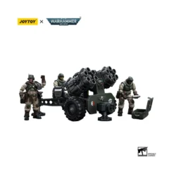 JoyToy Space Marines - Astra Militarum - Ordnance Team with Malleus Rocket Launcher 1/18 - Warhammer 40K