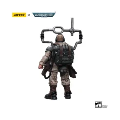 JoyToy Space Marines - Astra Militarum - Astra Militarum Cadian Command Squad Veteran with Master Vox 1/18 - Warhammer 40K