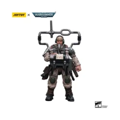 JoyToy Space Marines - Astra Militarum - Astra Militarum Cadian Command Squad Veteran with Master Vox 1/18 - Warhammer 40K