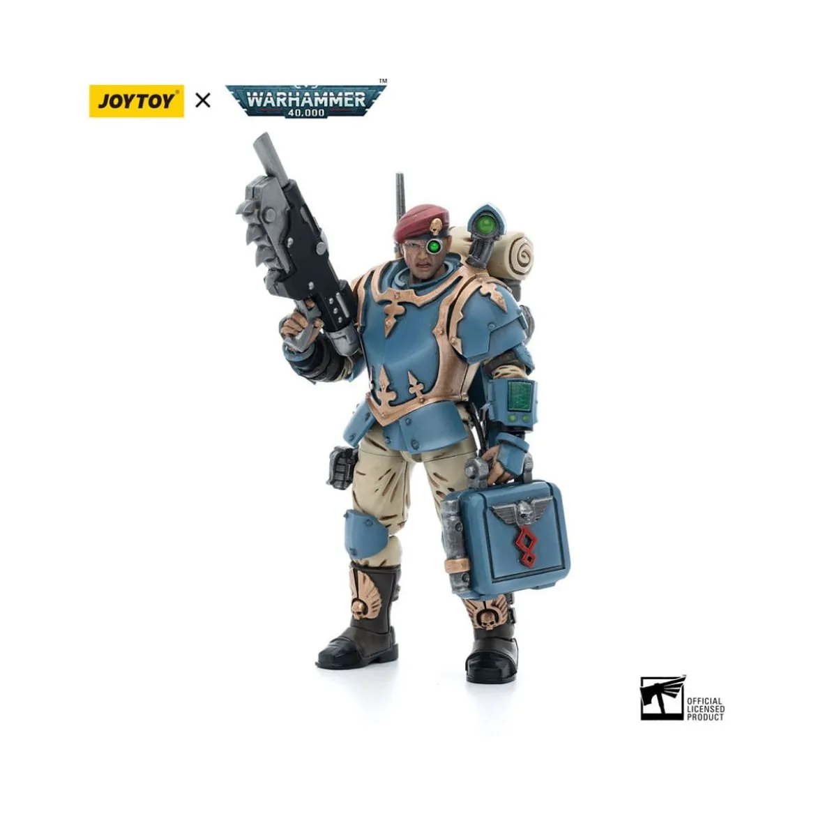 JoyToy Space Marines - Astra Militarum Tempestus - Scions Squad 55Th Kappic Eagles Medic 1/18 - Warhammer 40K
