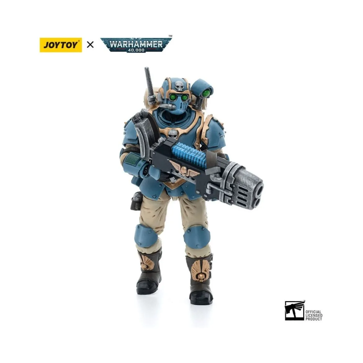 JoyToy Space Marines - Astra Militarum Tempestus - Scions Squad 55Th Kappic Eagles Plasma Gunner 1/18 - Warhammer 40K