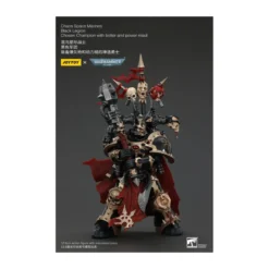 JoyToy Space Marines - Black Legion - Chosen Champion with bolter and power maul 1/18 - Warhammer 40K