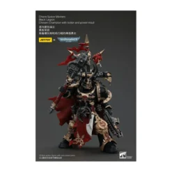 JoyToy Space Marines - Black Legion - Chosen Champion with bolter and power maul 1/18 - Warhammer 40K