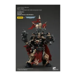 JoyToy Space Marines - Black Legion - Chosen Champion with bolter and power maul 1/18 - Warhammer 40K