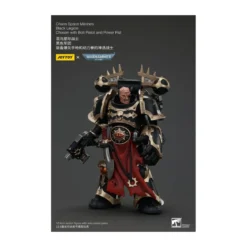 JoyToy Space Marines - Black Legion - Chosen with Bolt Pistol and Power Fist 1/18 - Warhammer 40K
