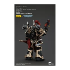 JoyToy Space Marines - Black Legion - Chosen with Plasma Pistol and Power Axe 1/18 - Warhammer 40K