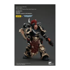 JoyToy Space Marines - Black Legion - Chosen with Plasma Pistol and Power Axe 1/18 - Warhammer 40K