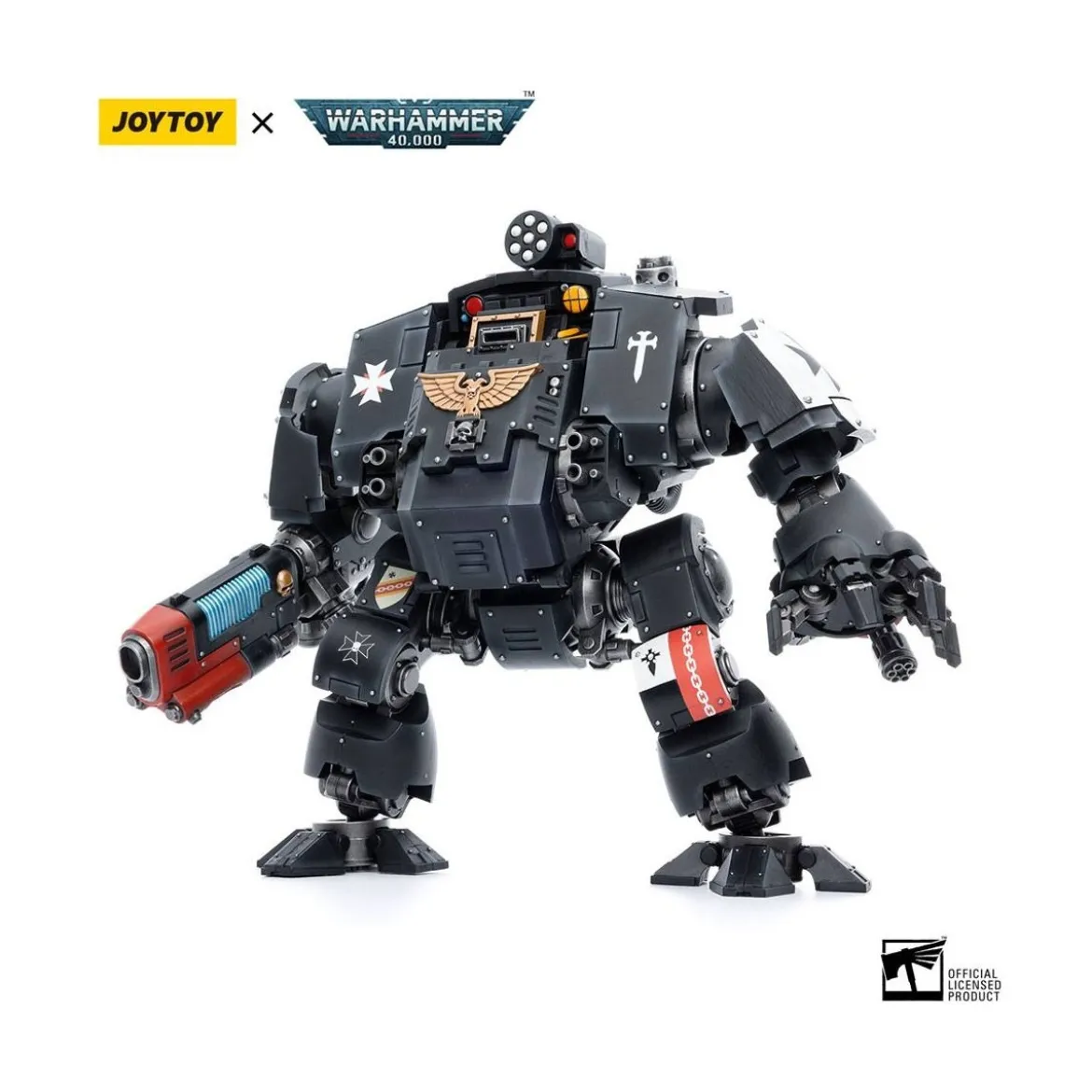 JoyToy Space Marines - Black Templars - Redemptor Dreadnoughts 1/18 - Warhammer 40K