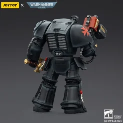 JoyToy Space Marines - Black Templars -Terminator 1 with Power Sword and Storm Bolter 1/18 - Warhammer 40K