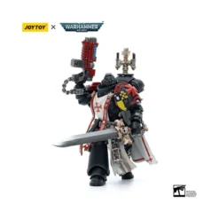 JoyToy Space Marines - Black Templars - Sword Brethren Brother Lombast 1/18 - Warhammer 40K