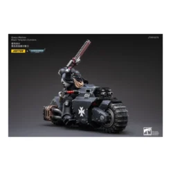 JoyToy Space Marines - Black Templar - Outrider Bike 1/18 - Warhammer 40K