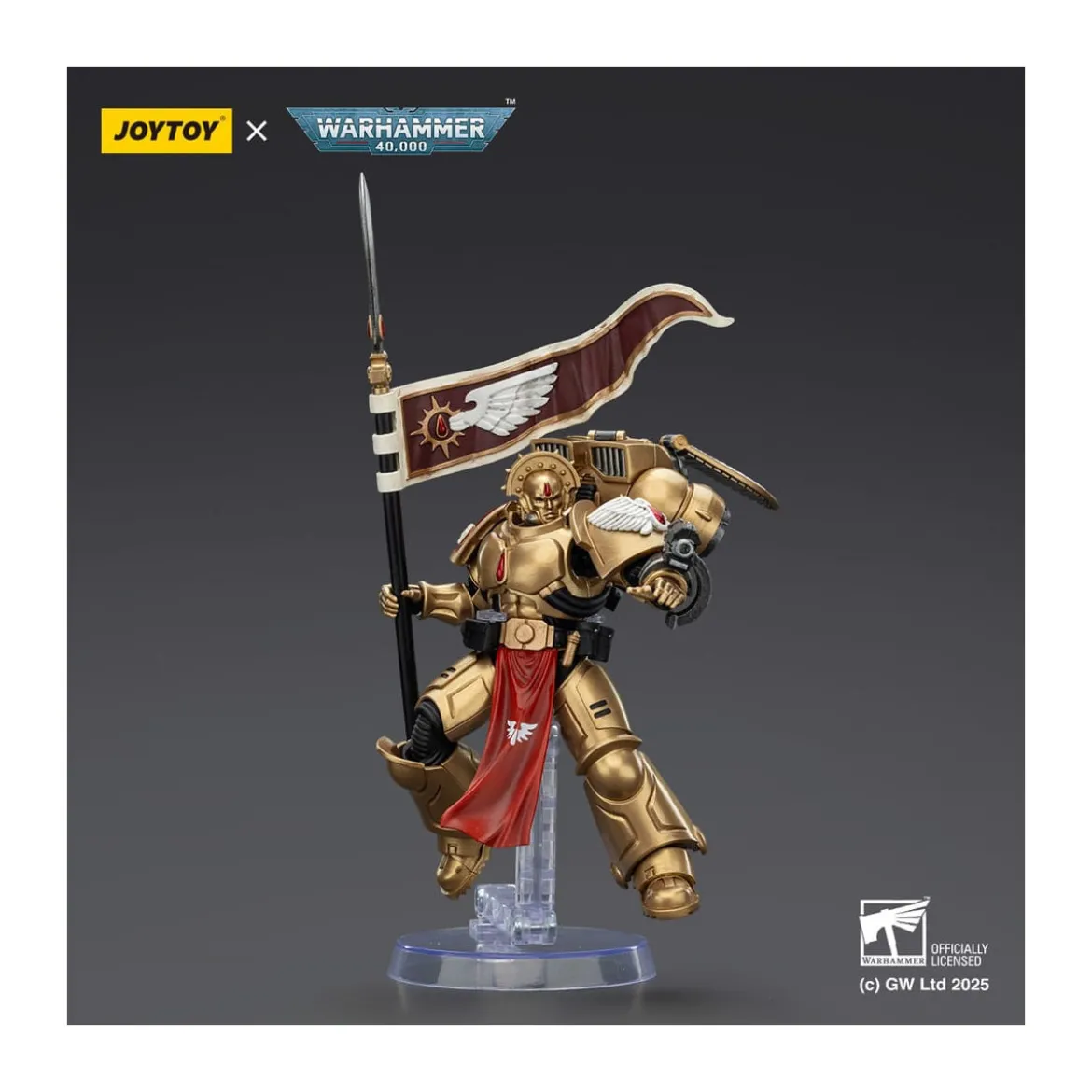 JoyToy Space Marines - Blood Angels - Combat Patrol Blood Angels Sanguinary Guard 3 with Angelus Boltgun and Encarmine