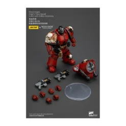JoyToy Space Marines - Blood Angels - Angel's Tears Squad - Erelim with Volkite Serpentas 1/18