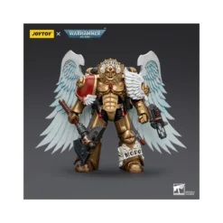 JoyToy Space Marines - Blood Angels Sanguinary Guard - Sanguinary Guard with Encarmine Axe and Inferno Bolter 1/18