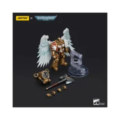 JoyToy Space Marines - Blood Angels Sanguinary Guard - Sanguinary Guard with Encarmine Axe 1/18