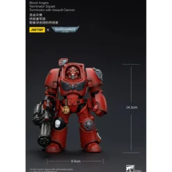 JoyToy Space Marines - Blood Angels Terminator Squad - Terminator with Assault Canon 1/18 - Warhammer 40K